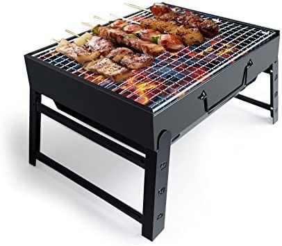 BBQ PORTATIL CON UTENCILIOS