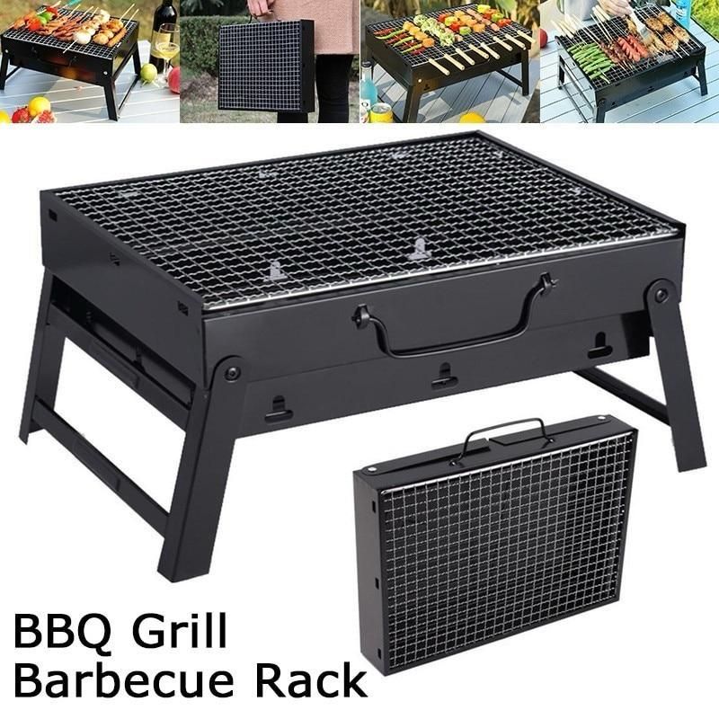 BBQ PORTATIL CON UTENCILIOS