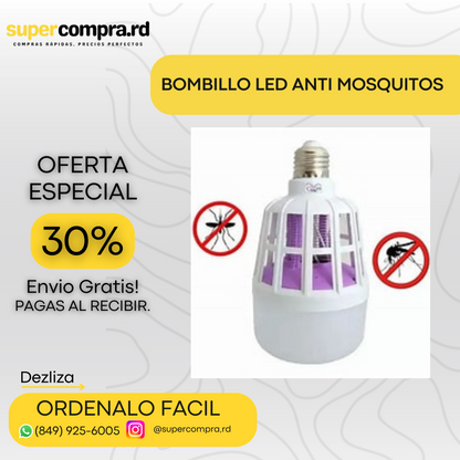 BOMBILLO LED ANTI MOSQUITOS
