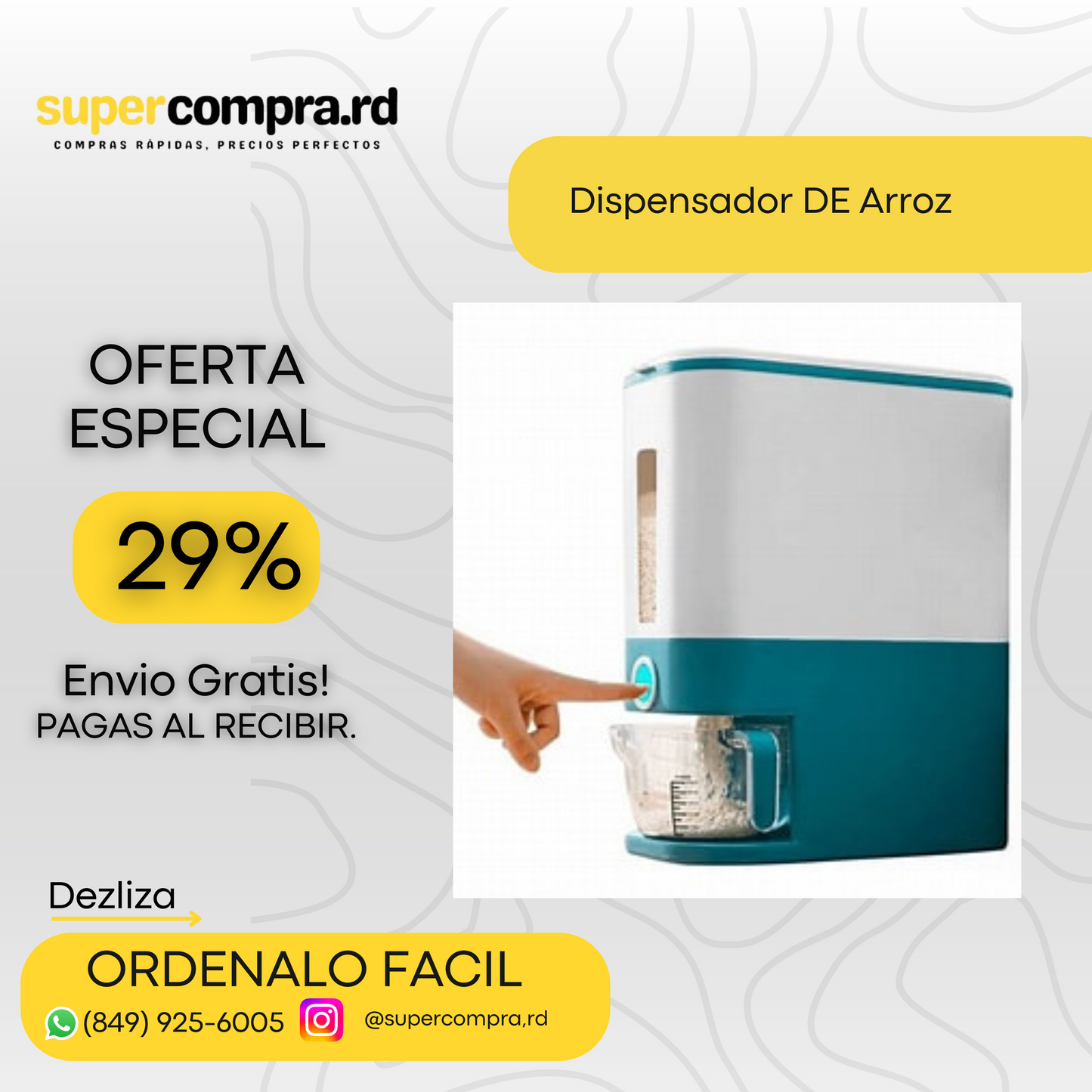 Dispensador De Arroz