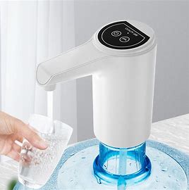 DISPENSADOR DE AGUA ELÉCTRICO PORTÁTIL Y PLEGABLE, HERRAMIENTA DE AGUA POTABLE