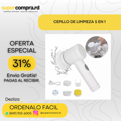 CEPILLO ELECTRICO 5 EN 1