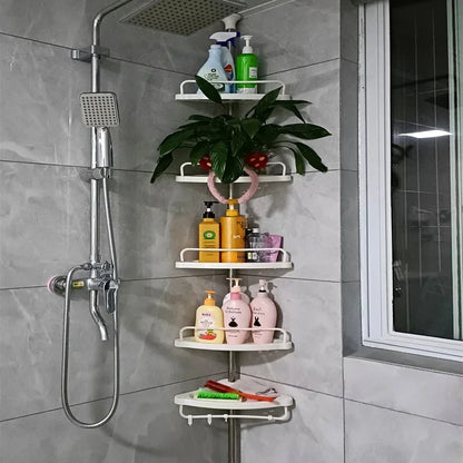 Estante Ajustable para Baño sin Taladro