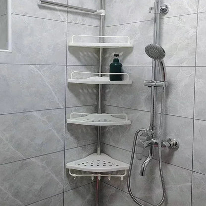 Estante Ajustable para Baño sin Taladro