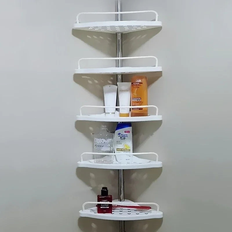 Estante Ajustable para Baño sin Taladro
