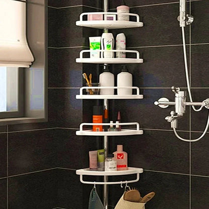 Estante Ajustable para Baño sin Taladro